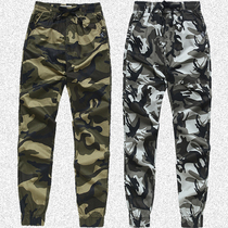 Summer camouflak pants mens pants small leggings pure cotton slim fit pants army brigade loose wear and wear fashion Outdoor casual pants