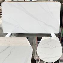 Rock plate plate countertop custom processing Rectangular dining table TV cabinet board Coffee table Bay window bar table Shoe cabinet cabinet surface