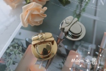 Moon square circle] Hyuna bag hardware accessories cloth wire hardware accessories lock DIY handmade material