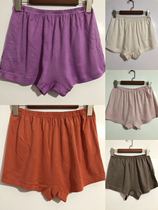 2021 New knitted silk silk spinning boxer shorts silk underwear mens and womens silk underwear multi-color