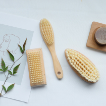  Soft and hard hair laundry brush shoe brush does not hurt the collar Beech handle household kitchen multi-function cleaning decontamination board brush