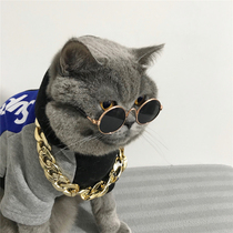 Pet mini glasses cat sunglasses dog sun glasses English short Teddy small cat glasses trend