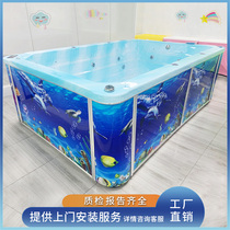 Baby children swimming pool commercial large mother and baby shop bathtub acrylic pool thermostatic surfing bubble swimming pool equipment