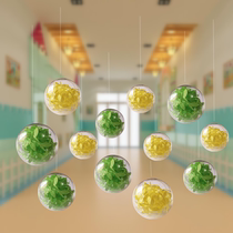 Kindergarten creative decoration Classroom Aerial hanging Mall environment layout Corridor shop roof hanging pendant