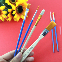 Childrens painting brush tool graffiti coloring pigment nylon brush kindergarten DIY painting tool