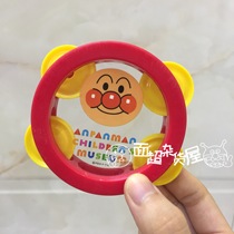Bread as Superman Rattle Drum Baby Rings Appease Attention Toys