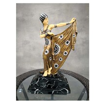 (Weroni European Crafts) Art Character Orbents-Sun Skirt Dancer Resin Painted Desktop