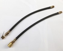 Tire Inflation Tube Chuck Tire Pressure Gauge Cheer Gun Quick Joint Pure Copper Gas Nozzle Self-Lock Collet Gas tube