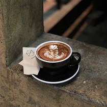 ins Net red ceramic cup cappuccino cup creative fancy Laget coffee cup 300ml