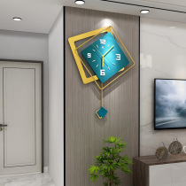 Light luxury watch wall clock Living room Nordic simple home decoration Fashion creative personality hanging watch decorative clock hanging wall