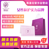 Health-raising yuan pad bacteriostatic luxury private pad traditional Chinese medicine conditioning private parts nursing snow lotus net paste lady 20 pack