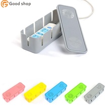 Power Cord Socket Storage Box With Cooling Hole Strip Finish