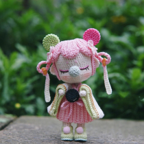Handmade DIY crochet wool doll 535 Oreo electronic illustration tutorial doll gift new non-video