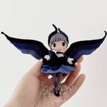 Handmade DIY crochet doll 468 Swan dream Chinese electronic illustration tutorial Cute baby doll popular recommendation