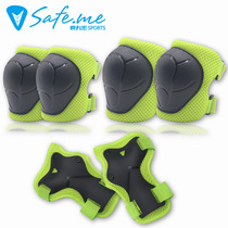 Bike Skateboard Armguard Adult Children Six Suits Wheel Slide Skating for Ice Skating and Ice Skating for Elbow Protection Riding