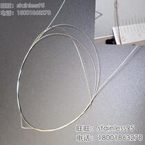 0 25mm wire rope 1*7=7 multi-strand steel wire rope stainless steel wire rope 304 diameter 0 25mm fine