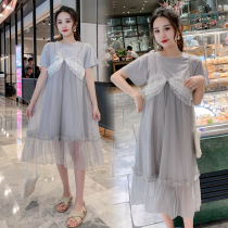 Pregnancy Woman Dress Foreign Trade Discount Store Mall Special Cabinet Withdrawal Cabinet Cut Mark Womens Tail Goods Clear Cabin Ocean Gas Harnesses Dress Surges