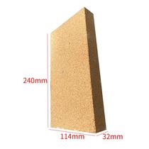  Round barbecue fireplace degree oven clay fireproof furnace wall high temperature decoration square earthwork 1400 high alumina fire brick