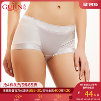 Ancient today new medium-high waist No-mark elastic light sensation Fabric flat angle pants ladies comfort bag glutes 1I815