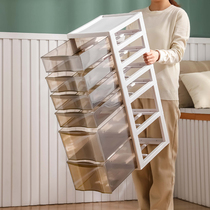 Storage box Drawer type plastic multi-layer storage Household cosmetics dresser Skin care finishing storage storage cabinet