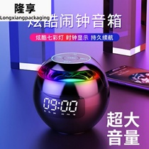 Netred Bluetooth speaker alarm clock creative with lantern flash laptop wireless small stereo subwoofer