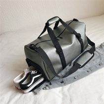 Fitness bag men's sports bag large capacity waterproof fan supplies shoulder training bag portable yoga bag women's backpack tide