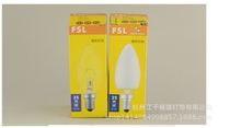 Tip bulb candle bulb tungsten wire bulb E14 transparent frosted small screw LED3W tip bulb transparent pull tail