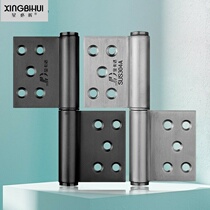 Stainless steel fire door hinge 5-inch disassembly thickened heavy flag-shaped hinged fire door gate 304 hinge Grand full