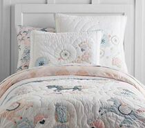Foreign trade Original single recommended pure cotton patch cloth embroidered quilted quilted by bed cover washed by 218 * 218cm