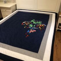 Special price Quantity Not many Qing Qing pure cotton handmade quilted quilted by 150 * 200cm single pieces