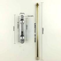 FIRE LOCK WITH FRAME DOOR BOLT ALUMINUM ALLOY STAINLESS STEEL DOOR BOLT PLASTIC STEEL DOOR CONCEALED BOLT SECURITY DOOR HEAVEN AND EARTH BOLT