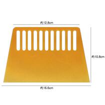 Wall Paper Squeegee Plastic Scraper Bull Gluten Batch Knife Yellow Plastic Squeegee Sticker Wallpaper Glass Paper Assistive Tool Blade