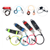 Free Diving Free Diving safety rope Lanyard sea training depth training anti-lost rope safety rope competition