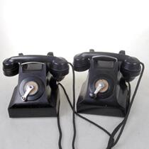 British imported antique hand-held telephone machine landline dual-machine set machine walkie-talkie 8 products slight cracks rare