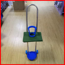 10L steel bottle labor-saving small cart spare to install Tiwa bottle clothing accessories