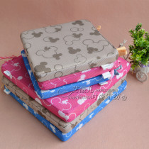 Recommended foreign trade slow rebound memory cotton sandwich mesh cloth breathable cushion four seasons non-slip sofa cushion chair cushion