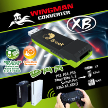 Brook adapter Wingman-XB ps3 ps4 ps5 Xbox Elite 2 to XB360 ONE host