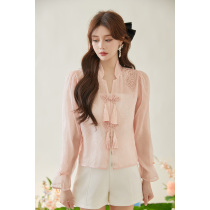 Angel kiki (tuberose) new fashion cheongsam shirt AC220406