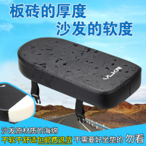Day special bicycle manned rear cushion thickened soft filled sponge mountain bike shelf rear seat cushion with people