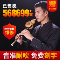 Gourd silk instrument beginner c key down b tone a tone g tone f key small D key childrens introductory male and female self-study