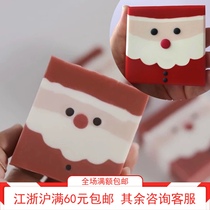 Scraper-Santa Claus scraper double-ended DIY handmade soap cold beard heart soap soap