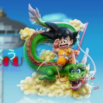 (Yihong) LeaGue LG Childhood Goku Dragon Ball GK Limited Statue Hand Model Spot
