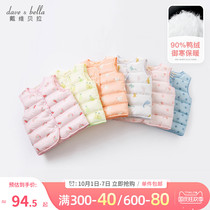 David Bella childrens girls down vest winter clothes new childrens clothing boys baby down vest warm foreign atmosphere