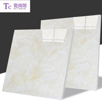 Floor tiles 800x800 living room warm color body jade texture tiles gray bedroom marble non-slip floor tiles