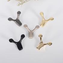 Eurostyle Dairy Cow Corner Metal Hanging Hook Cute Single Punch Wall-mounted Wall Clothing Cap Hook Wardrobe Door Rear Containing Hook