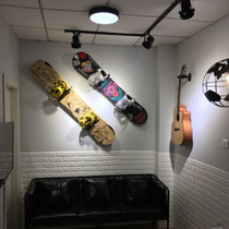 Snowboard rack Wall Hanging Bracket Snowboard Ski Storage Rack Floor-standing Skate Shelf