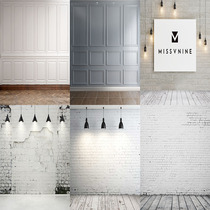 21 new live room decoration background antique brick wall Taobao clothing products jewelry shooting 3d stereo background cloth