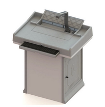Steel-plastic lectern F860K