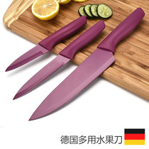  German multi-purpose vegetable and fruit melon and fruit knife Kitchen multi-function vegetable cutting stainless steel fruit knife baby food supplement knife