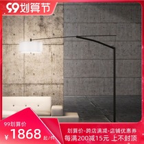 Floor lamp living room Nordic floor lamp Net red sofa lamp minimalist piano lamp creative vertical lamp fishing floor lamp